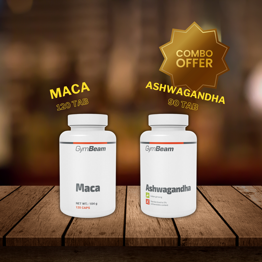 Ashwagandha (90tab) & Maca(120tab)