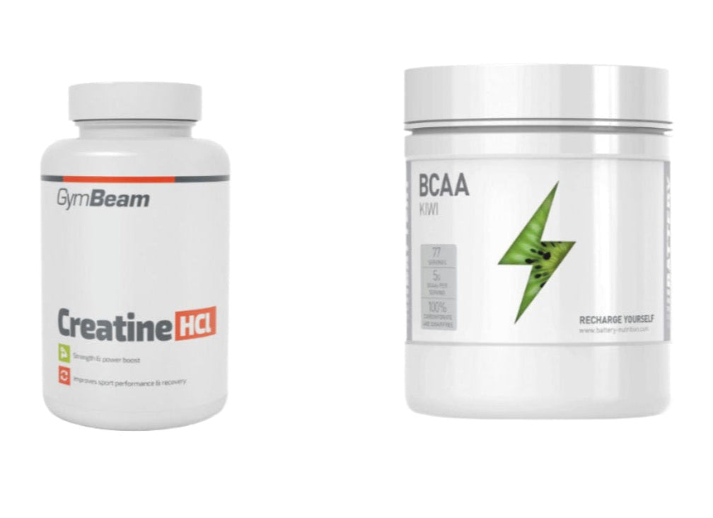 Creatin HCL (120tab) + BCAA (250gr)