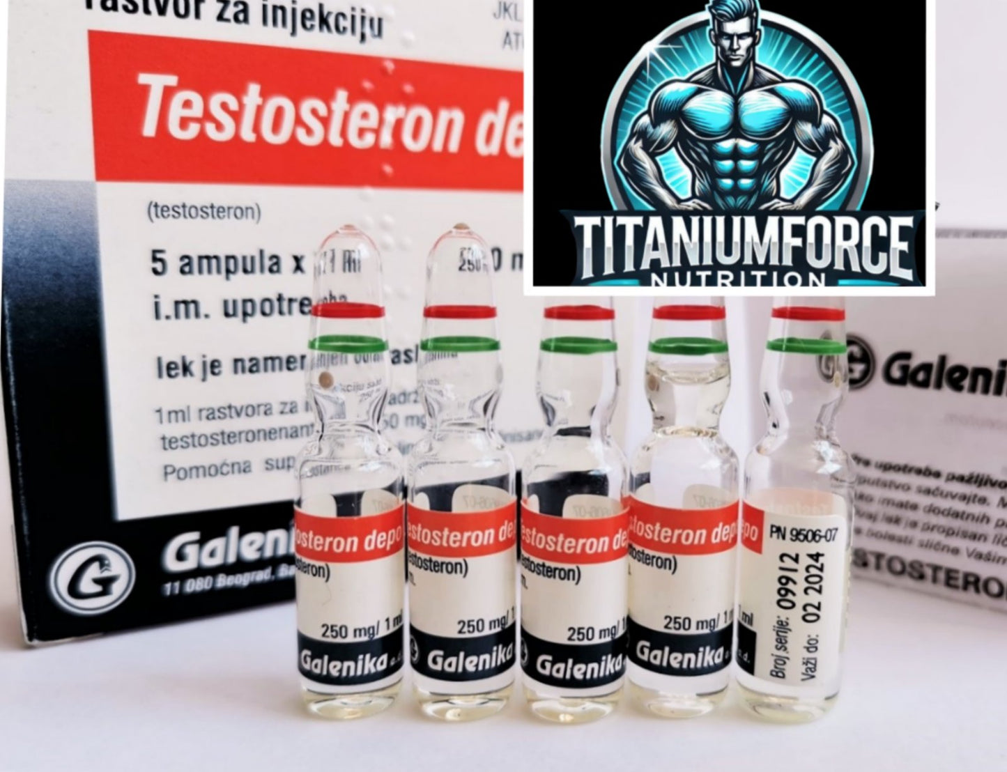 Testosteron depo 1kutija (5ampula)